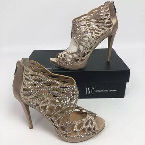 INC Womens Sarane Evening Sandals Bisque 7M